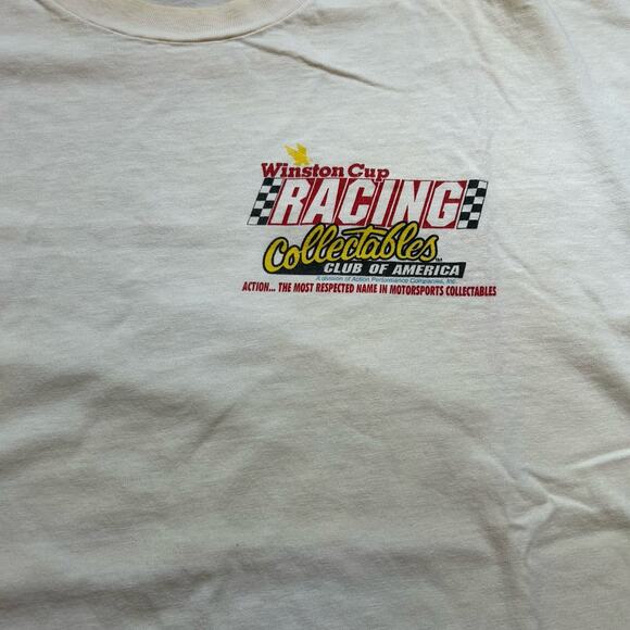 Vtg 90s RCAA XL Racing Collectables‎ Club of America Winston Cup Mens T-Shirt - Picture 2 of 6